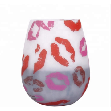 Customize Unique Drinkware Silicone Wine Cup