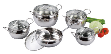 10PCS Cookware Set in Apple Shape