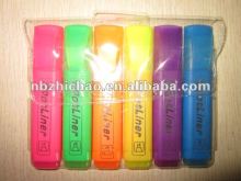 flat Highlighters marker blister card packing