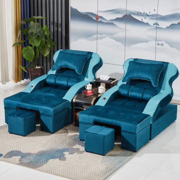 Foot Therapy Sofa and Electric Bath Lounge Chair: The Ultimate Relaxation Center and Rest Bed for Massages