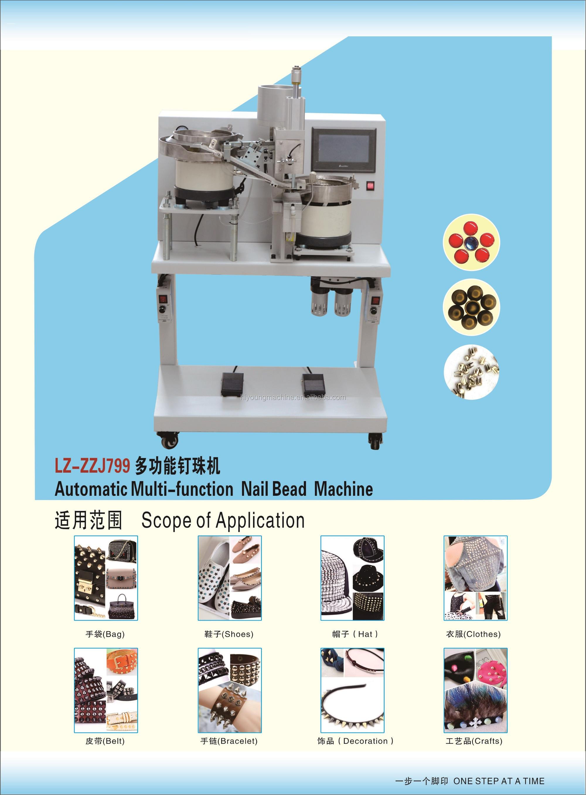 automatic pearl attaching machine / automatic pearl setting machine