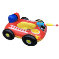 Inflatable car float with water gun children floaties