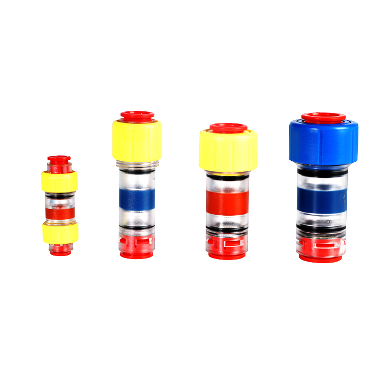 Hot sale cheap transparent plastic micro duct plug,gas tight block connector