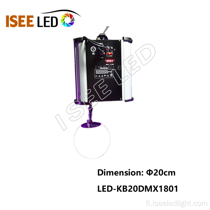 50 cm DMX -kineettiset LED -pallot RGB -pallovalo