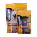 Stand-up recyclable zipper dog food bag printed