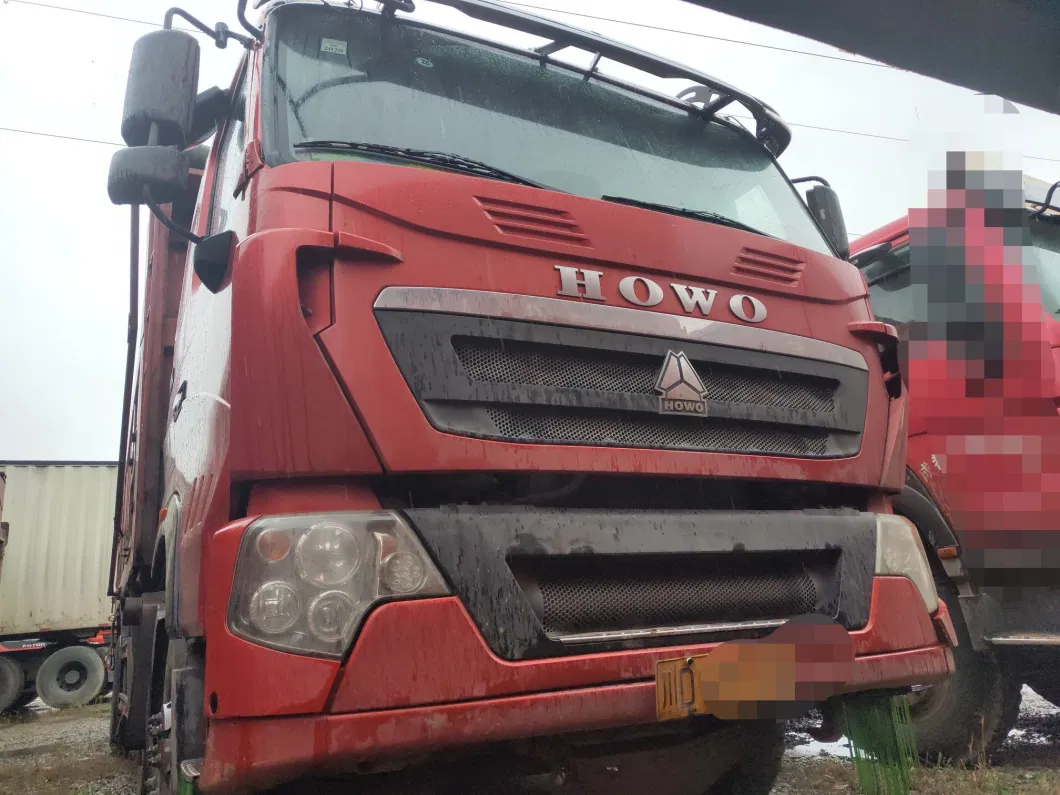 Hot Sale Second Hand Sinotruck HOWO T7h Cargo Tractor Tipper Dump Truck Fairly Used Dumper Truck for Africa