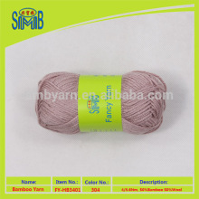 china oeko tex 100 quality bamboo mill shanghai SMB wholesale hand knitting bamboo blends yarn on 50g skeins