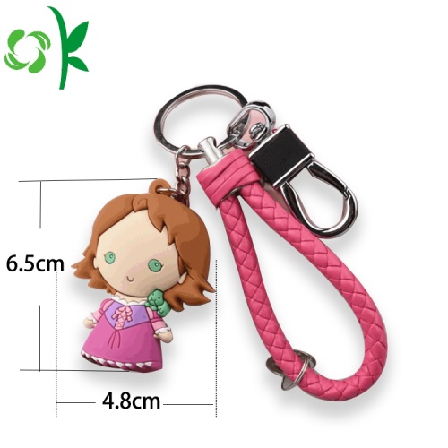 Funko Pop Promosi Hadiah Keychain Kustom Silicone Keyring