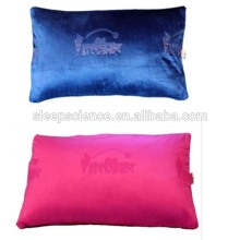 beautiful velvet cover high quality control shreded memory foam soft children pillow