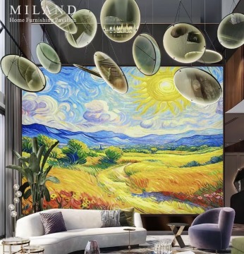 Vincent Van Gogh Custom Mosaic Background Wall