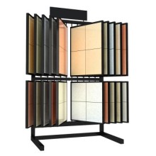 SUNSG customized design floor stand wallpaper display rack