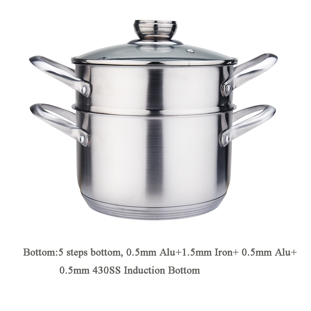 induction pots pans set with lid