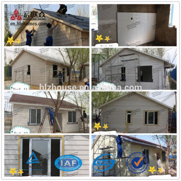 China Quick Build Steel Structure Turnkey Prefabricated Villa