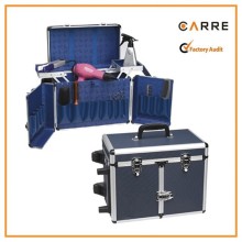 professional aluminum hairdressing trolley case