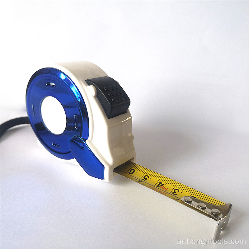 شريط قياس متري ذاتي القفل من الفولاذ المعدني