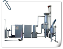 Palm pellet gasifier