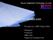 A3 Waterproof Clear Transparency Film For Inkjet Printer