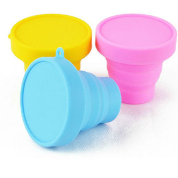 Healthy Portable Travel Folding Silicone Cups
