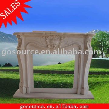 marble fireplace insert