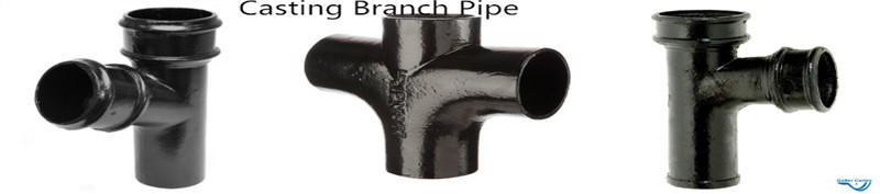 casting branch pipe
