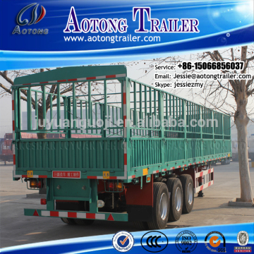 1.8m height 3axles fence semi trailer