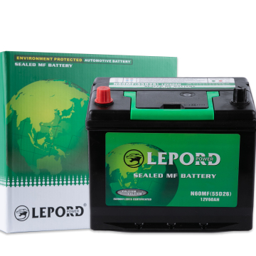 55B24/NS60 45AH Lead-Acid Auto Batteries - High Quality Starter Batteries