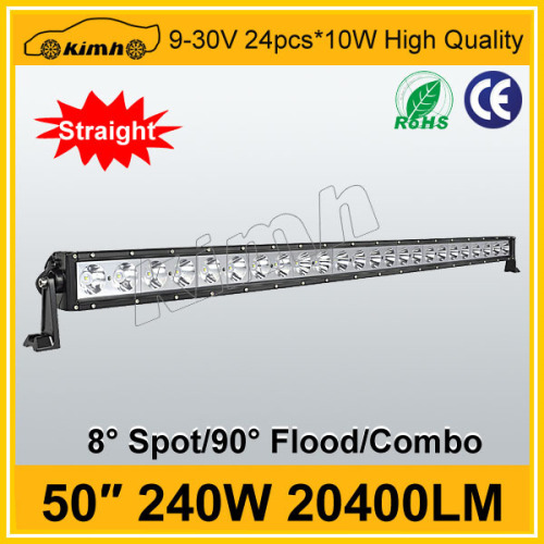 Excellent 50 inch 240W car accessory 4x4 led bar light