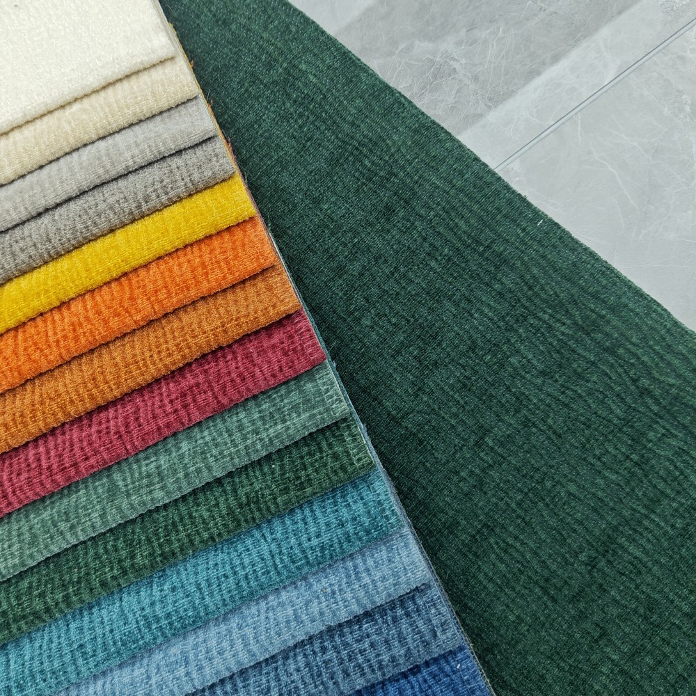 şönil kumaş chenille fabric