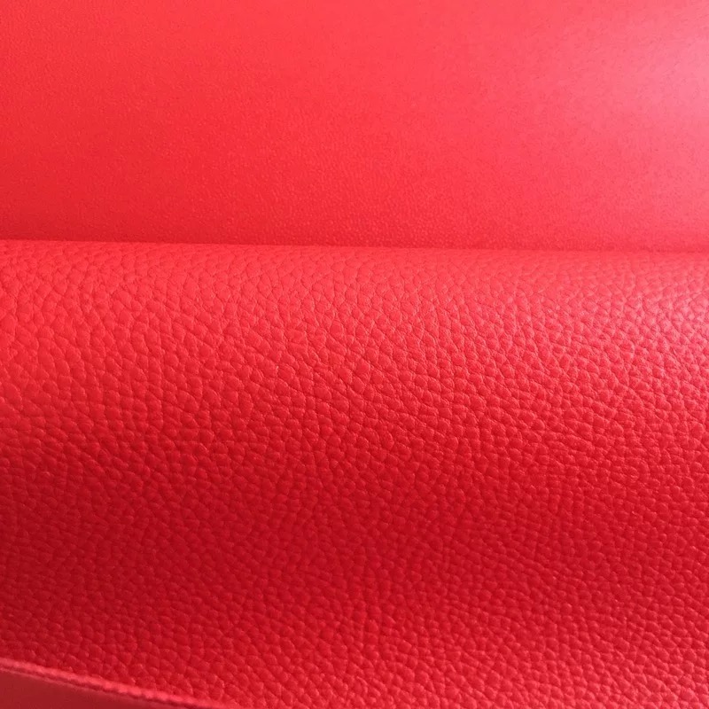 Cuero Pu de grano de litchi Litchi Grain Pu Leather