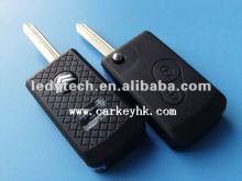 Peugeot 2 buttons flip modified remote key shell key case key cover