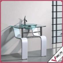 glass sink vanity units