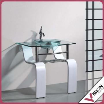 glass sink vanity units
