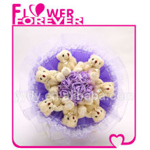 High Quality Teddy Bear Flower Gift