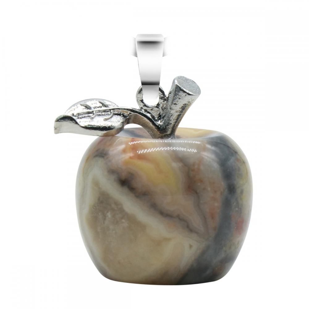 Collier suspendu à la pomme d&#39;agate a envie de 20 mm