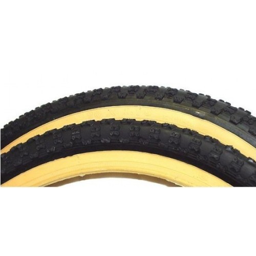 20 INCH BIKE TYRE - GUMWALL