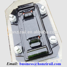 Rolled Steel Base Plate For BS90A Steel Rail