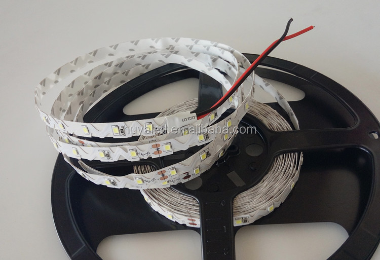 nano waterproof IP65 2835 SMD s shape flexible led strip 60led/m DC24V 8mm easy install bendable strip led