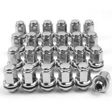 Chrome Mag Wheel Nuts with Washer - Performance OEM Wheel Nuts