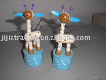 Sell jointed wood animal toys