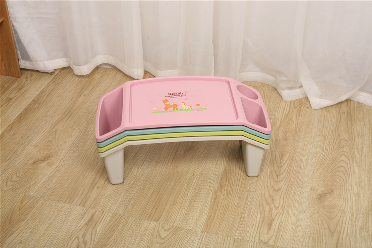 Multi Usage Children Desk Series Plastic Toy Lap Storage Tray