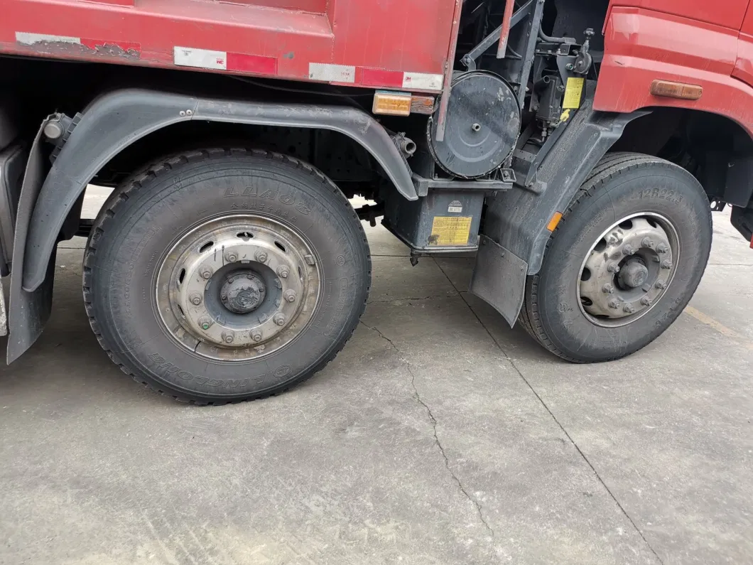 Good Condition Used Foton Auman Heavy Tractor Dump Truck 8X4 Tipper Trucks in Cheap Price