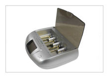 Rechargeable Universal 9v Nimh / Li-ion Alkaline Battery Charger With Usb Port