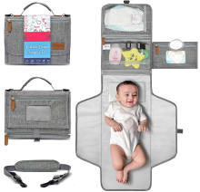 Portable Baby Diaper Changing Pad with Tote Bag