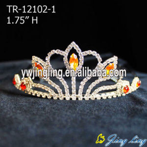 Gold Color Pageant Crowns Beauty Girl Tiaras