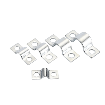 double hole single pipe clamp