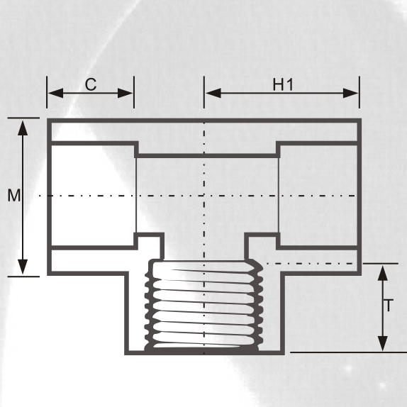 ASTM SCH80 CPVC تي شيرت نسائي لون رمادي غامق