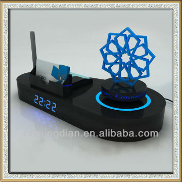 LED acrylic magnetic levitating cigarette display stand, magnetic levitating display rack