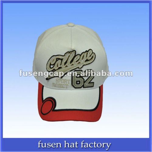 new applique embroidery sport cap baseball hat wholesaler