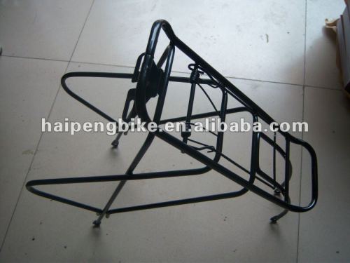 high quality steel bicycle back luggage carrier / rear carrier
