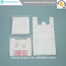 T-shirt bags of different sizes for exporting